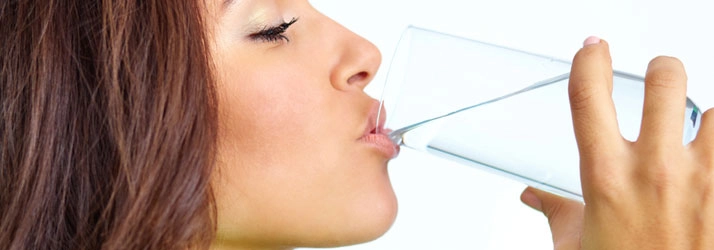 Chiropractic Nepean ON Woman Drinking Water